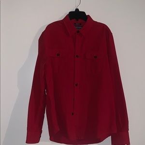 Red long Sleeve short.